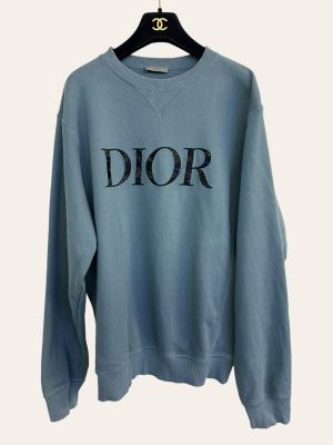 Dior Embroidered Logo Sweatshirt