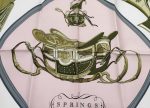 Hermes Springs 90 Silk Scarf