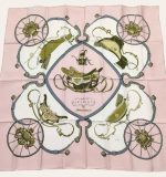 Hermes Springs 90 Silk Scarf