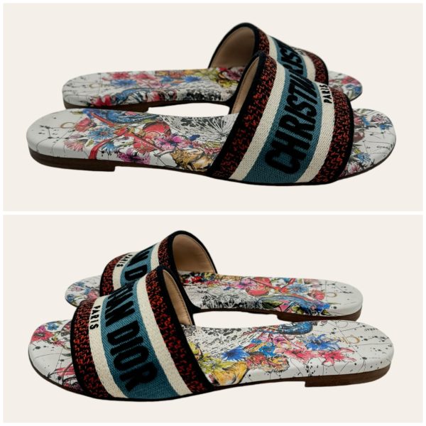Dior Dway Slides Size 35