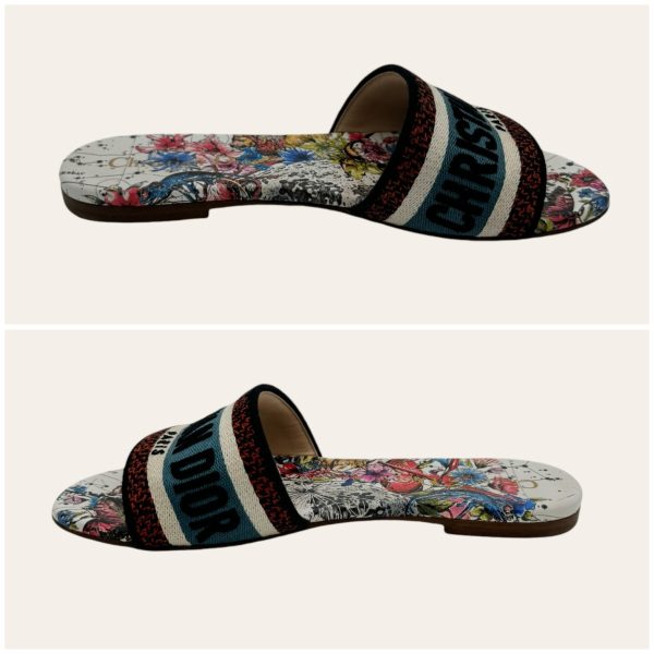 Dior Dway Slides Size 35
