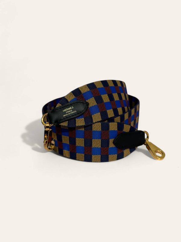 Hermes Maxi Quadrille 50MM Bag Strap