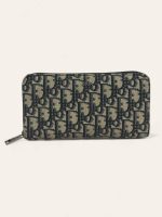 Dior Oblique Zipped Long Wallet