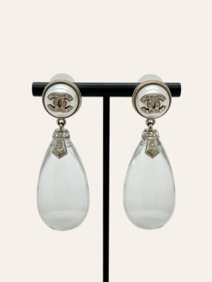 Chanel Teardrop Earring