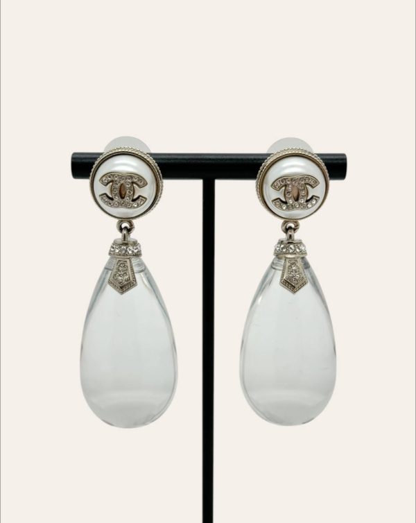 Chanel Teardrop Earring