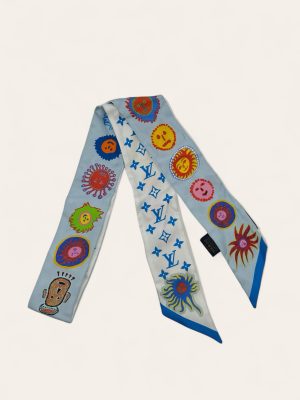 Louis Vuitton X Yayoi Kusama Silk Twilly Bandeau