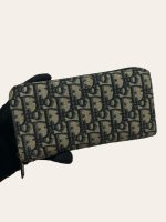 Dior Oblique Zipped Long Wallet
