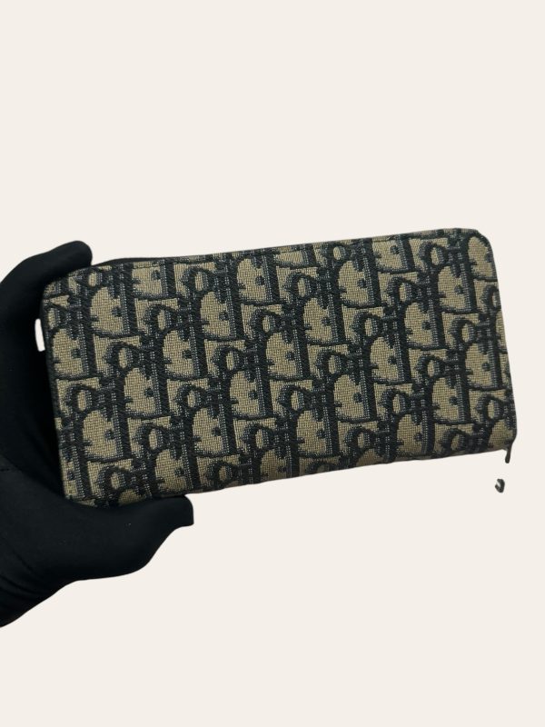 Dior Oblique Zipped Long Wallet