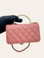 Chanel Top Handle Crossbody Mini Flap