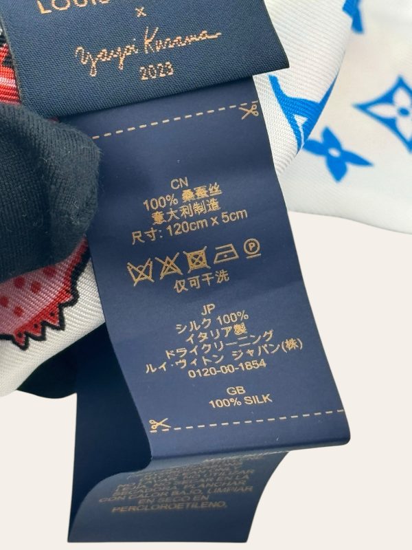 Louis Vuitton X Yayoi Kusama Silk Twilly Bandeau