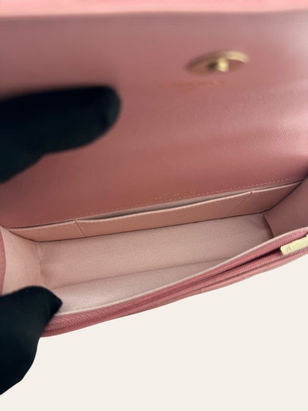 Chanel Top Handle Crossbody Mini Flap