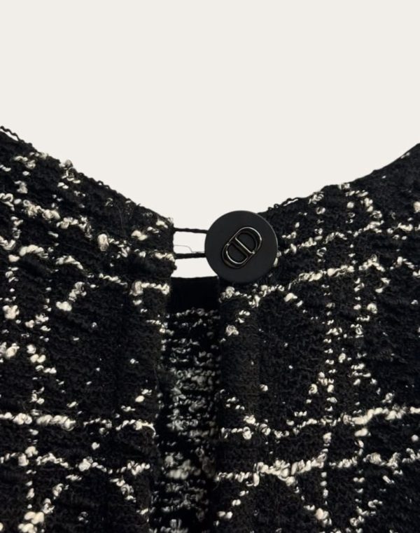 Dior Macrocannage Tweed Dress