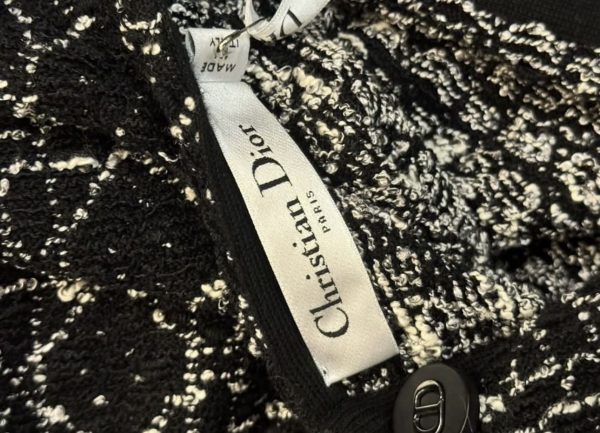 Dior Macrocannage Tweed Dress