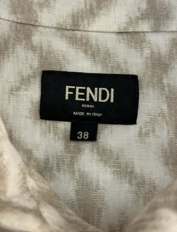 Fendi Logo Oversized Shirt