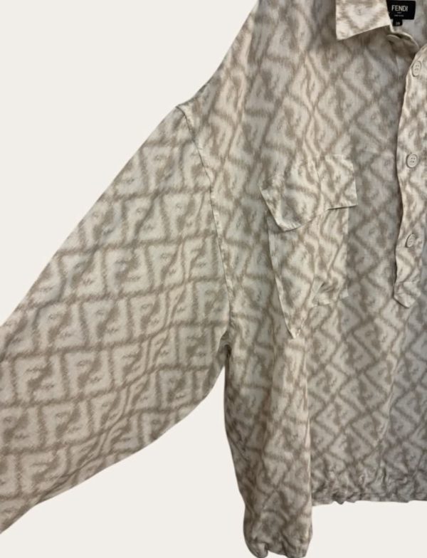 Fendi Logo Oversized Shirt