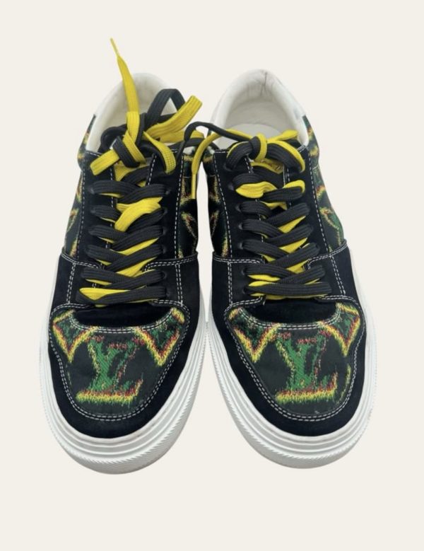 Louis Vuitton Monogram Embroidered Sneaker Size UK 5 / EU 39.5