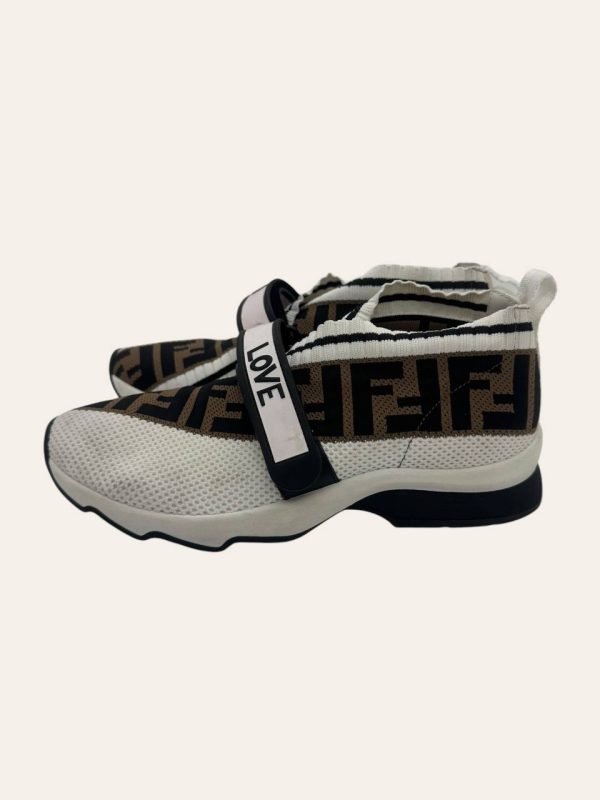 Fendi Zucca Knit Sneaker Size EU 37.5