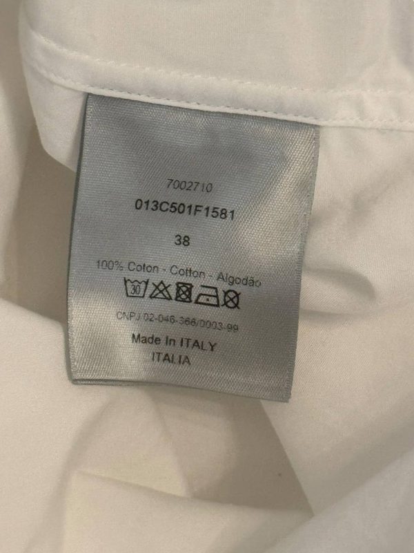 Dior Shirt with Embroidered Bee Jewel