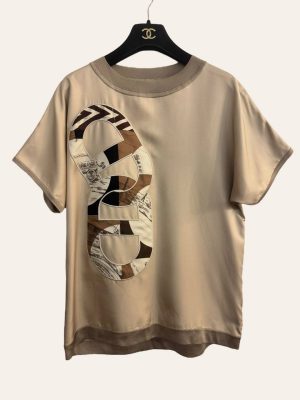 Hermes Chaine D’ancre Silk Top