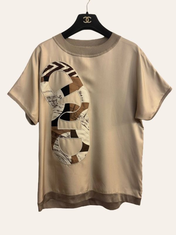 Hermes Chaine D’ancre Silk Top