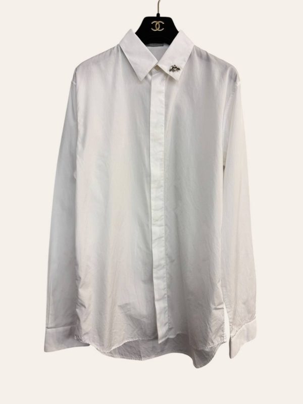 Dior Shirt with Embroidered Bee Jewel