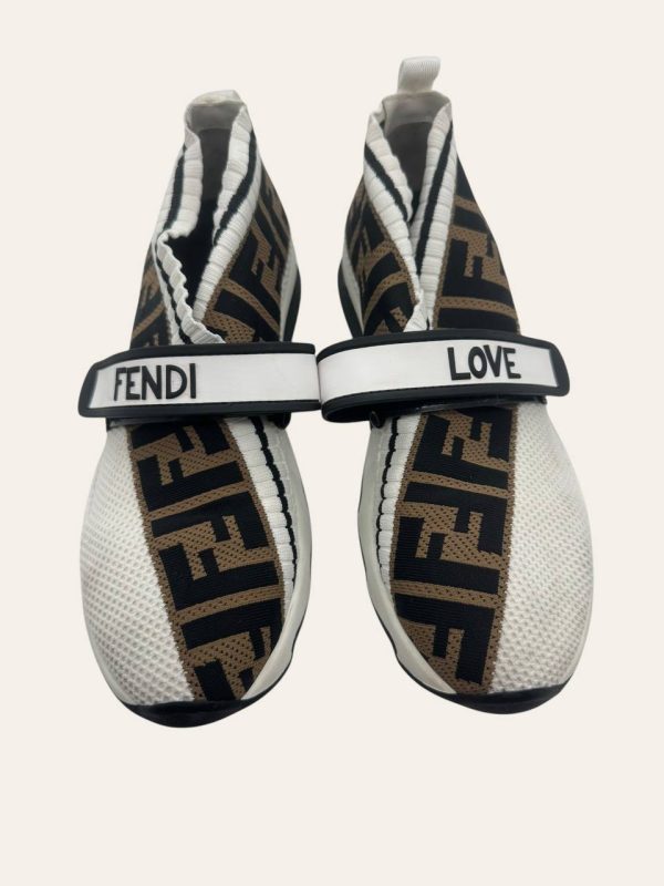 Fendi Zucca Knit Sneaker Size EU 37.5