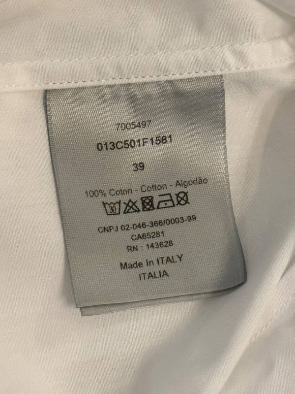 Dior Shirt with Embroidered Bee Jewel