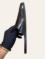 Prada Brushed Leather Slippers Size UK 7 / EU 41