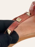 Valentino Rockstud Rubber Slides Size 37