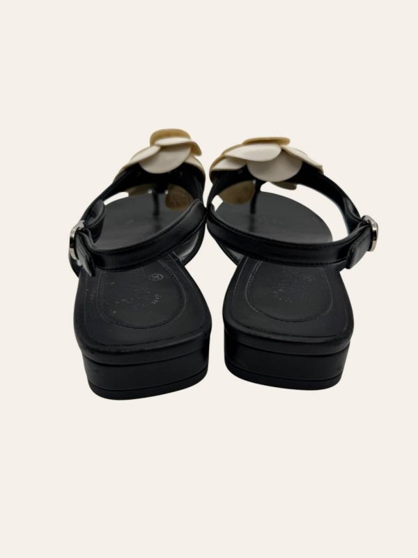 Chanel Camellia Sandal Size 36.5