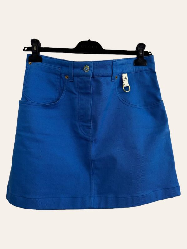 Louis Vuitton Denim Skirt