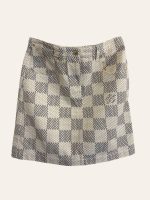 Louis Vuitton Damier Azur Skirt
