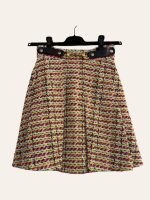 Gucci Horsebit Tweed Skirt