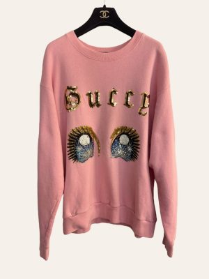 Gucci Sequin Oversized Sweatshirt