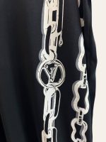 Louis Vuitton Chain Lock Logo Dress