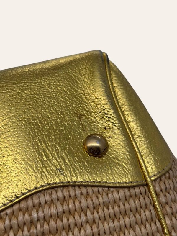 Prada Raffia Shoulder Bag