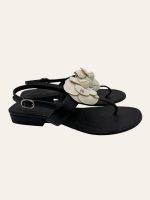 Chanel Camellia Sandal Size 36.5
