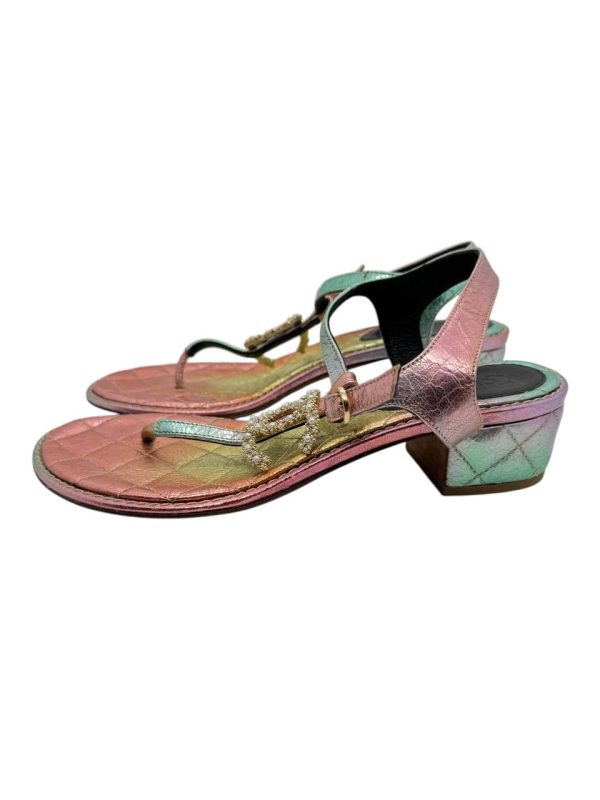 Chanel Mermaid CC Sandal Size 37