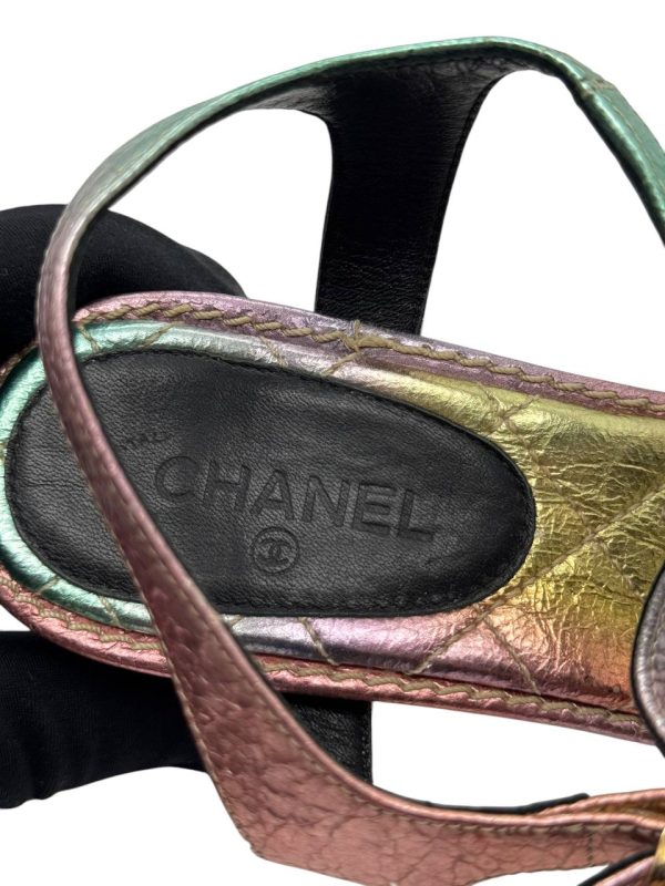 Chanel Mermaid CC Sandal Size 37