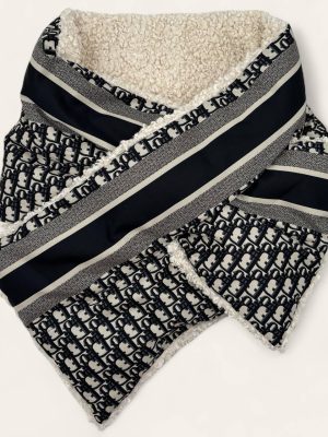 Dior Oblique Muffler Scarf