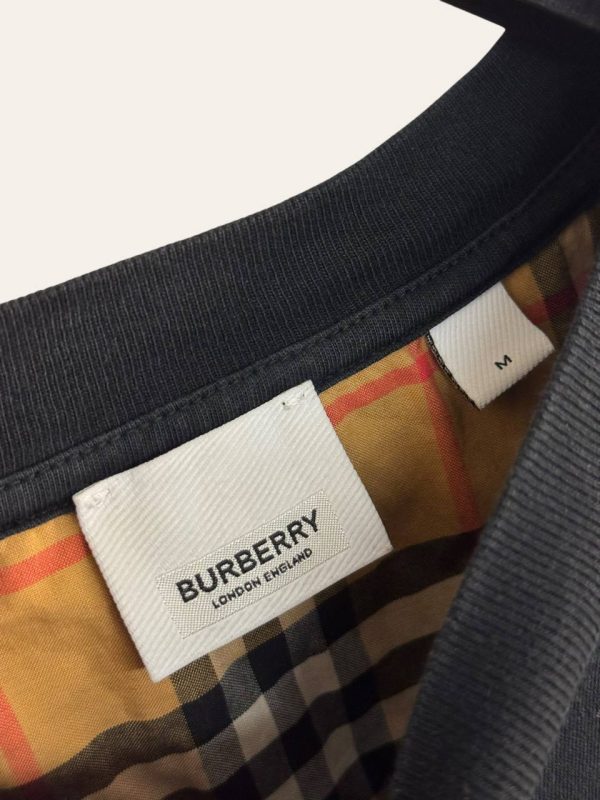 Burberry Checkered Sleeves T-Shirt