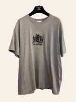 Burberry Embroidered Logo Oversized T-Shirt