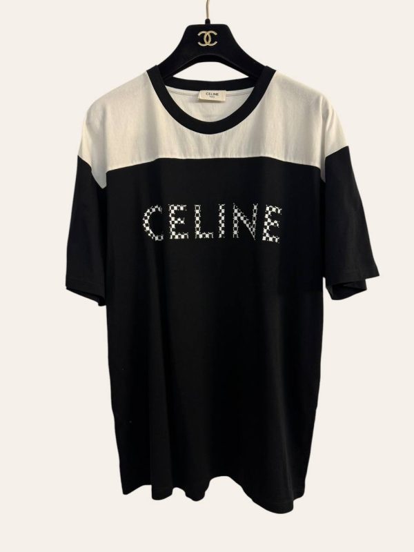 Celine Studs Logo T-Shirt