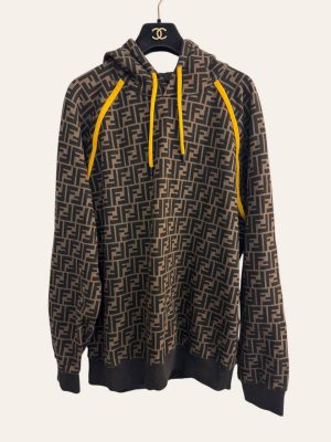 Fendi FF Logo Hoodie