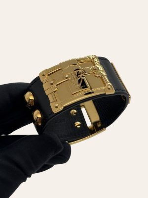 Louis Vuitton Trunk Leather Bracelet