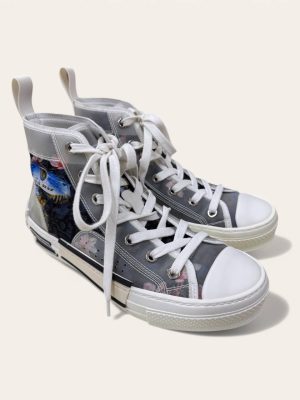 Dior X Sorayama B23 High Top Sneaker Size 36.5