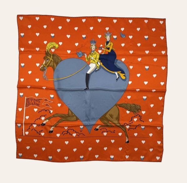 Hermes Tea Time Silk Scarf 70