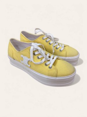 Celine Triomphe Platform Sneaker Size 36
