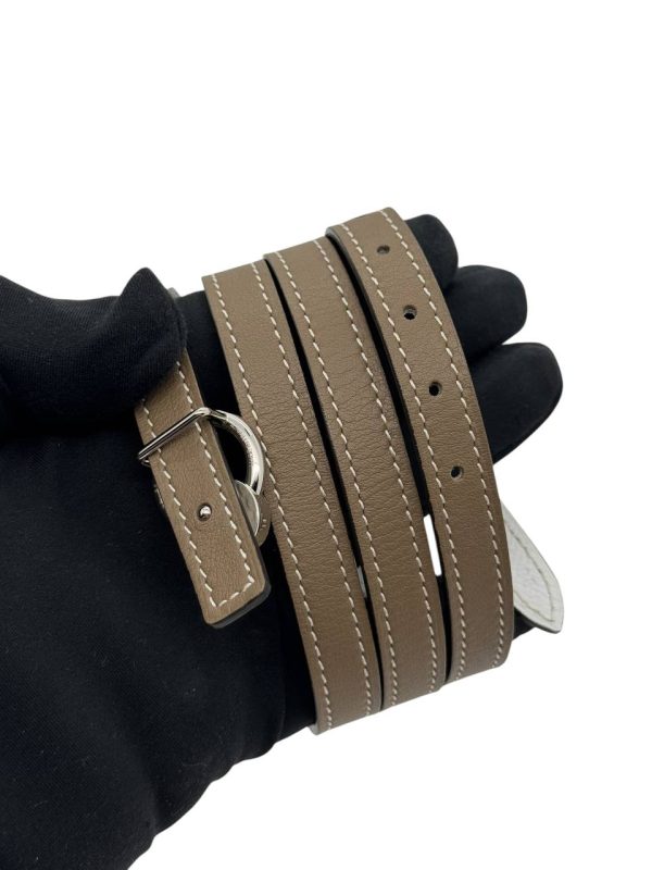 Hermes Clou de Selle Reversible Belt