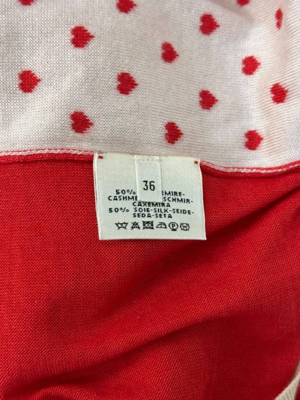 Hermes Brides de Gala Cashmere Silk Sweater Top